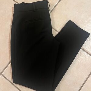 Express Editor Ankle Dress Pant Black, 8 Long